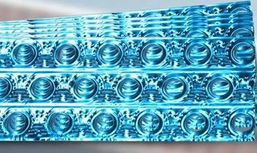 OEM অনুভূমিক গোপন FCU ফ্যান কুণ্ডলী ইউনিট সিলিং মাউন্ট করা হয়েছে 2